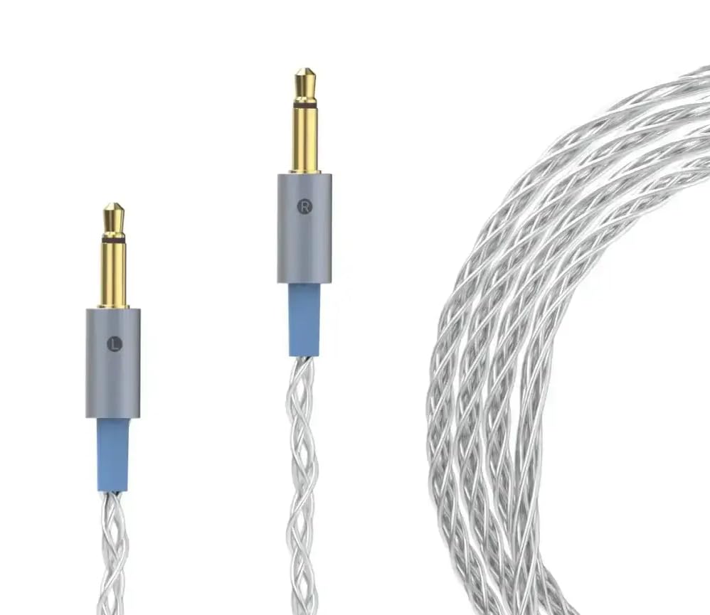 Dekoni Audio Ensemble 1/4 Braided Cable with 3.5mm Headphone Connectors (52)