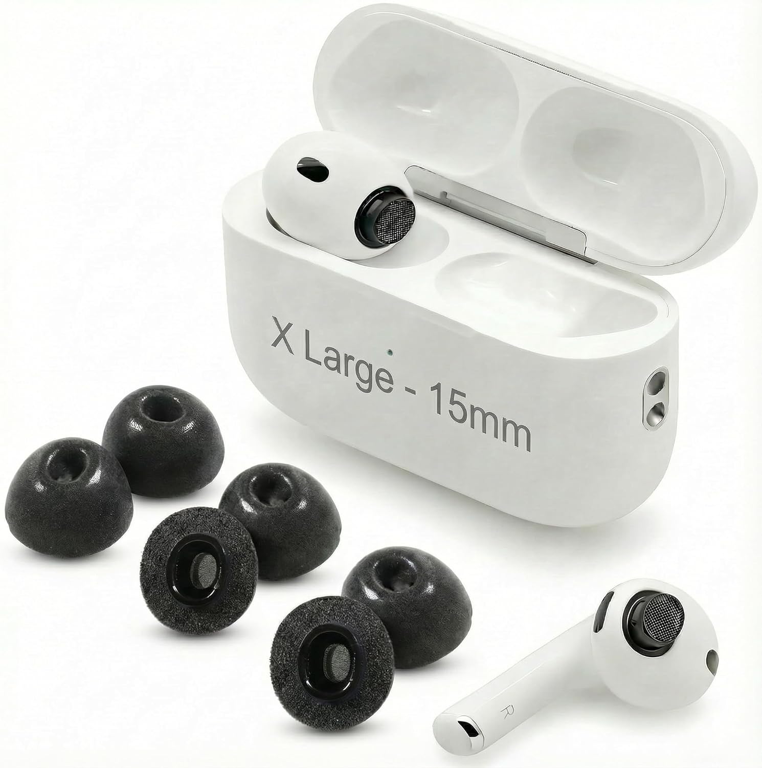 Dekoni Audio AirPods Pro3 Tips - 3 Pack, Extra-Large