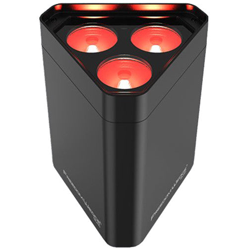 Chauvet FREEDOMWEDGEQUAD Battery-Powered Triangularly-Shaped RGBA LED Wash Light
