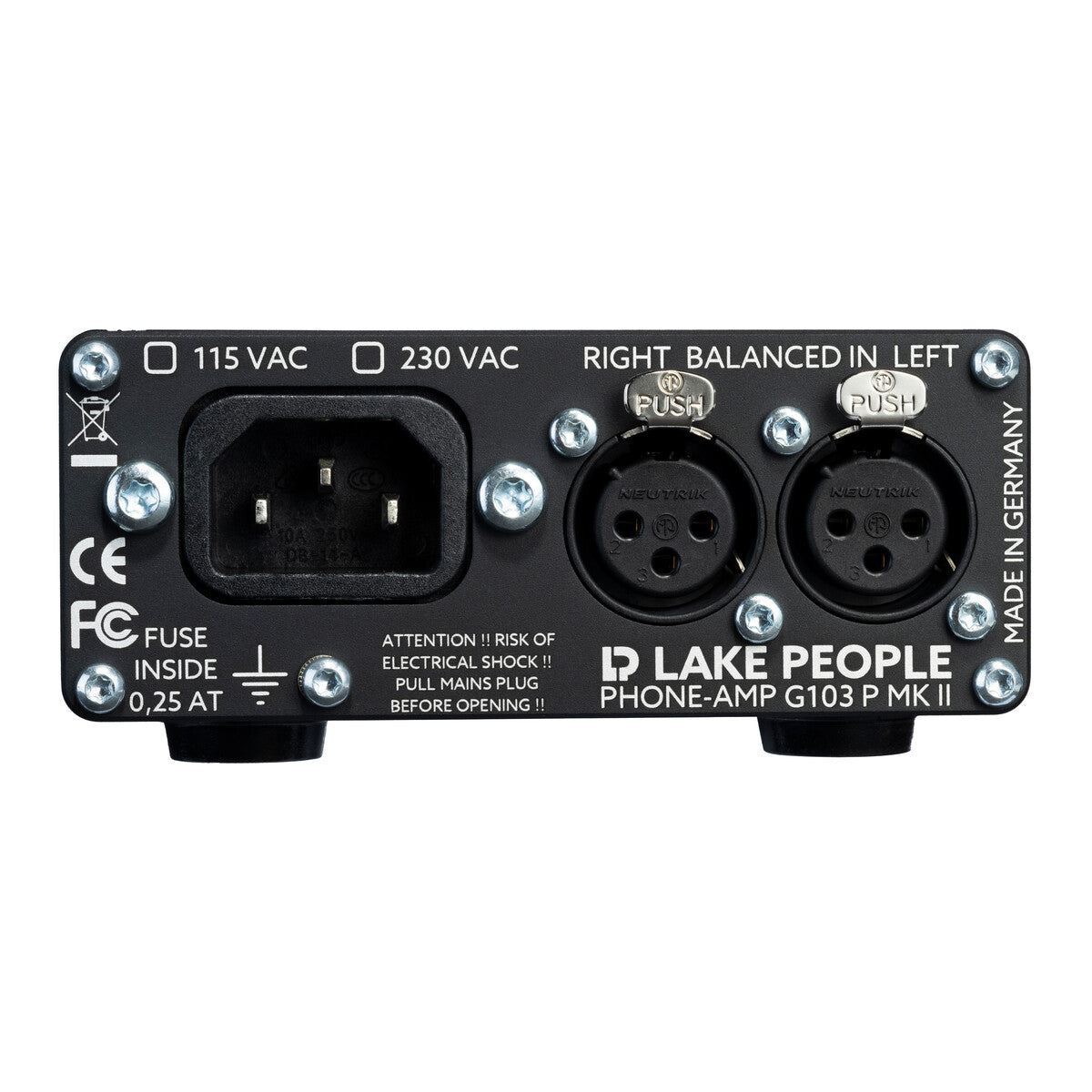 Lake People G103-P MKII 2-Channel Headphone Amp