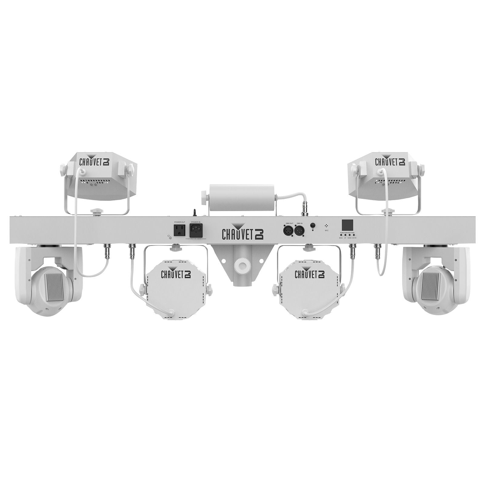 Chauvet DJ GigBar Move 5-in-1 Ultimate Effect Light System in White