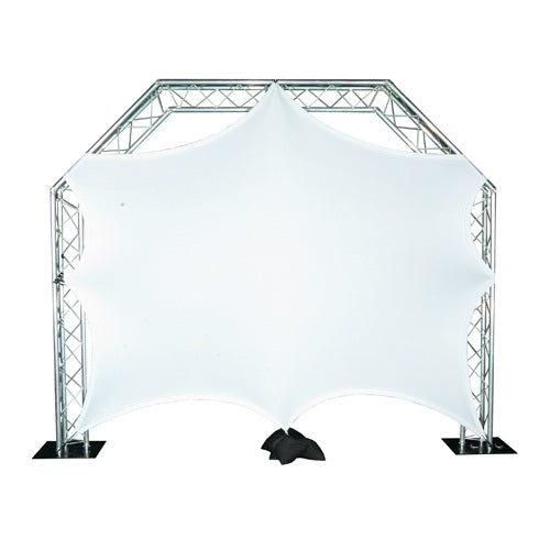 Global Truss Global Screen - Lycra Projection Video Screen - 4 Way Stretch Lycra