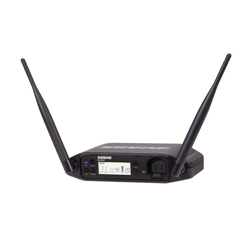 Shure GLXD4+-Z3 Digital Wireless Dual Band Tabletop Receiver (Z3: 2.4, 5.8 GHz)