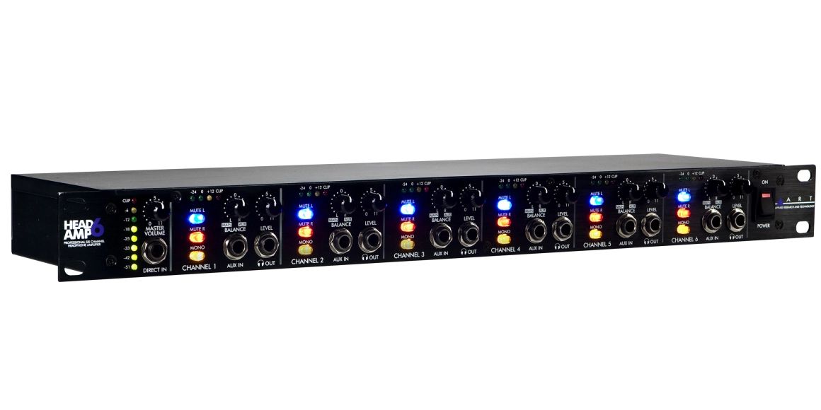 ART HEADAMP6 6-Channel Headphone Amplifier