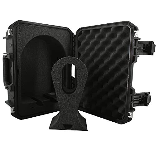 Dekoni Audio Headphone Hero Hard Carrying Travel Case with Handle, Headphone Stand Insert…
