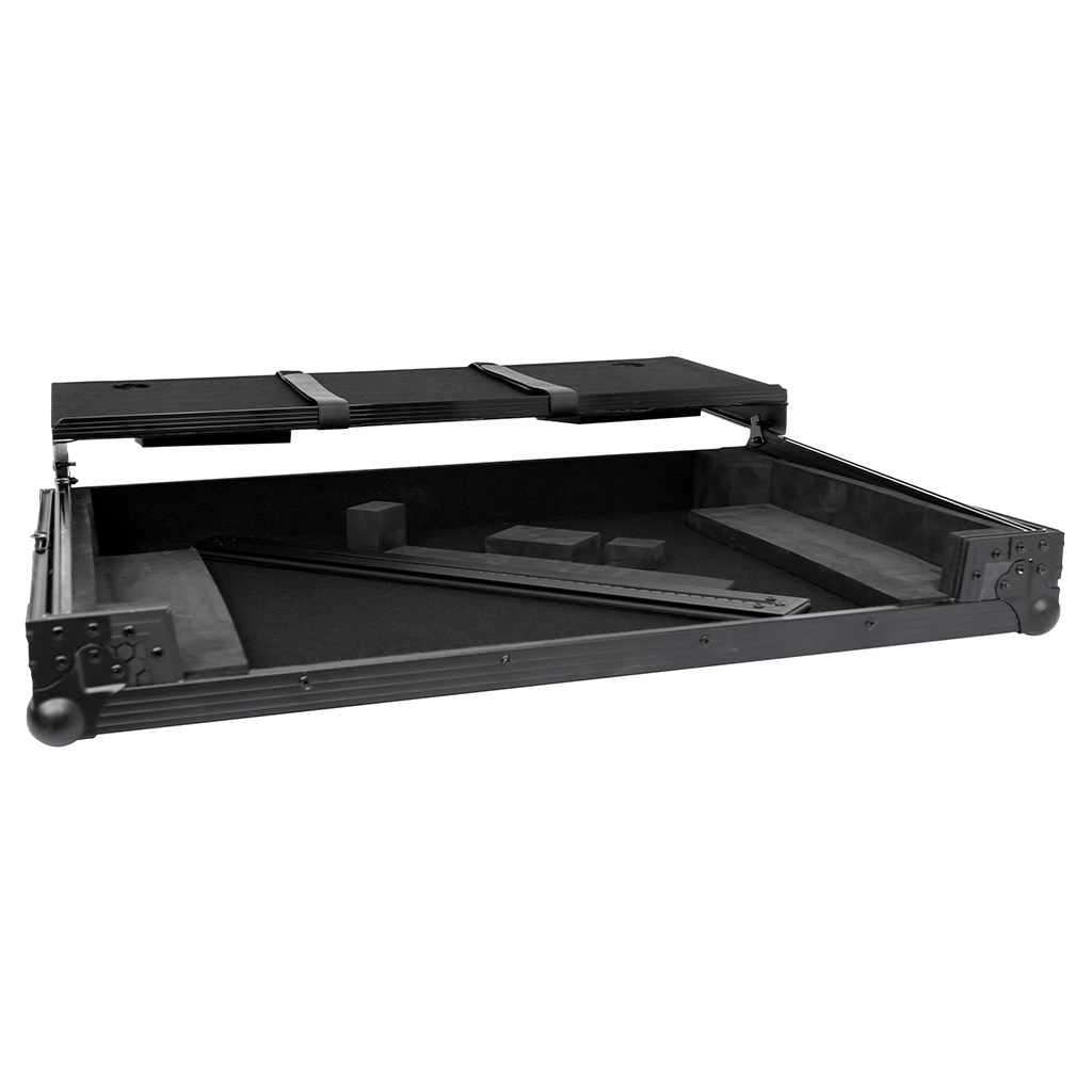 Headliner HL10012 Pitch Black Flight Case For DDJ-FLX10 W/ Labtop Platform