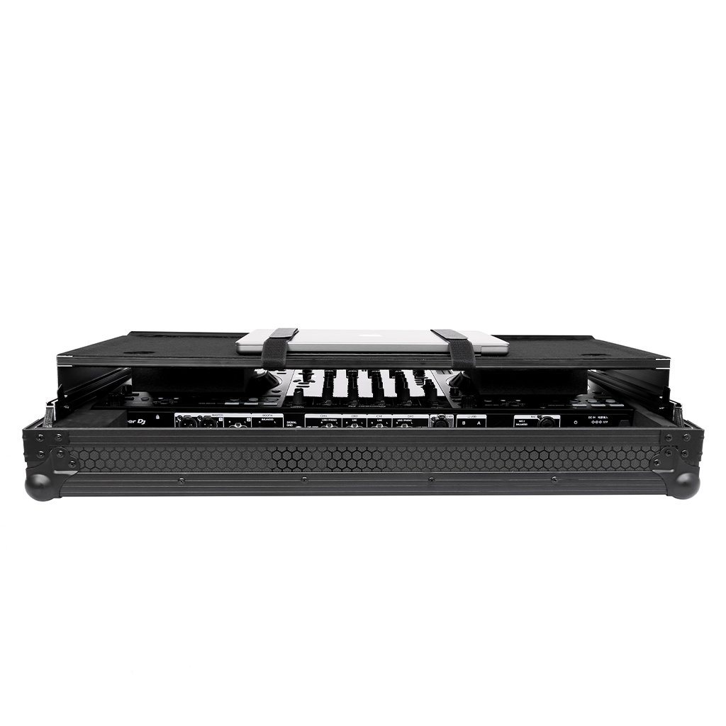 Headliner HL10012 Pitch Black Flight Case For DDJ-FLX10 W/ Labtop Platform