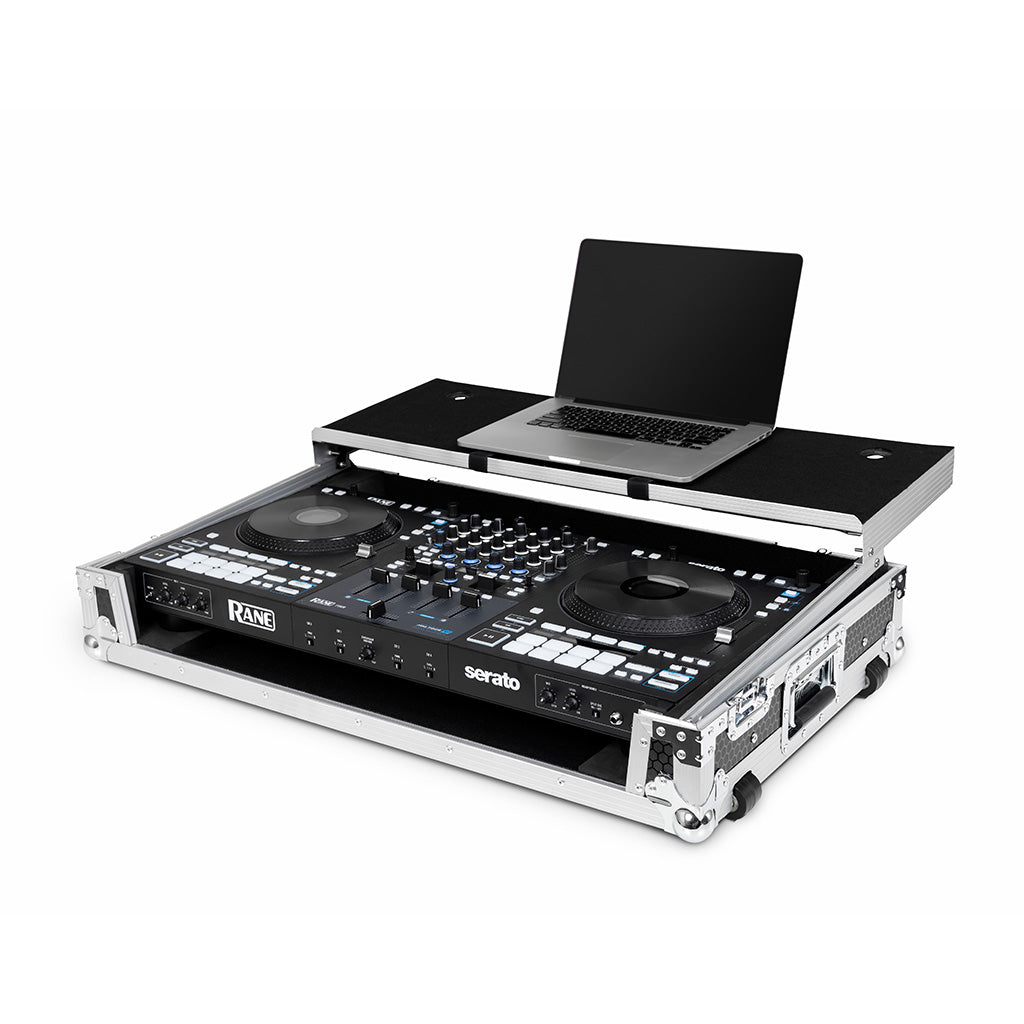 Headliner HL10014 Flight Case For Rane Four W/ Laptop Platform & Wheels