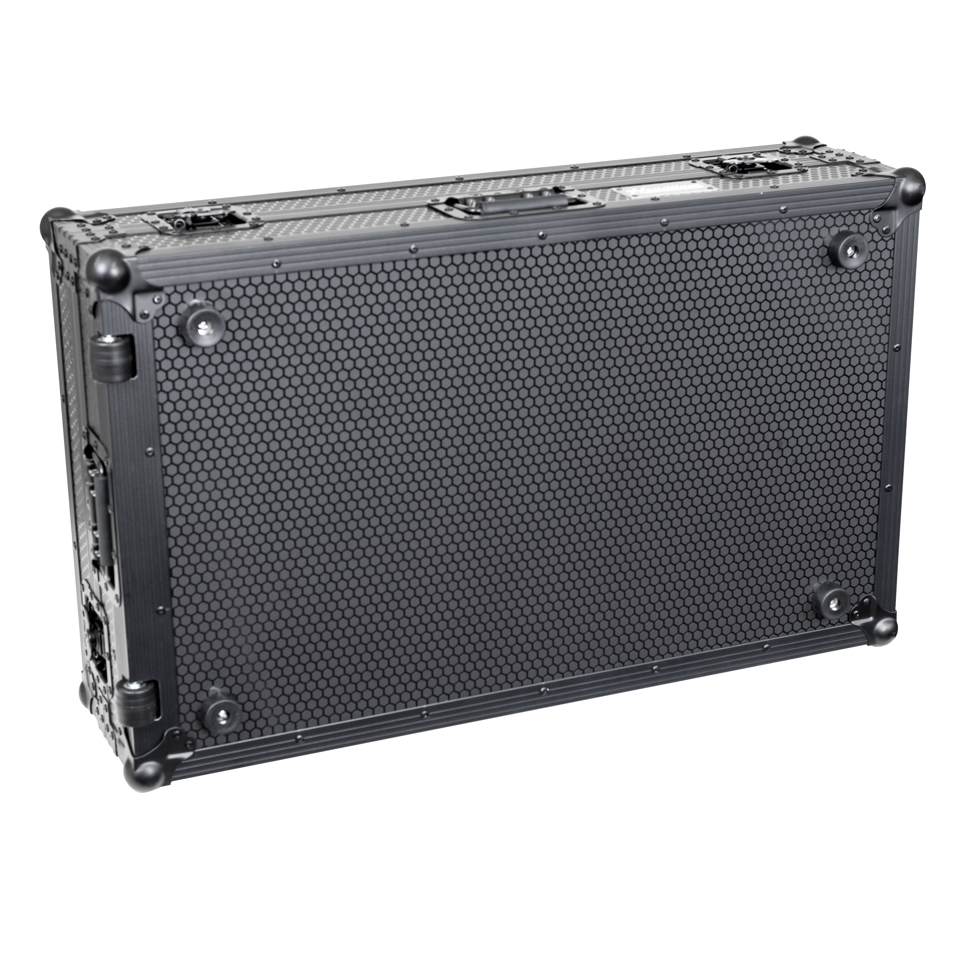Headliner HL10016 Pitch Black Flight Case For Rane Four W/ Laptop Platform & Wheels