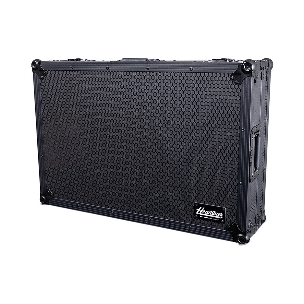 Headliner HL10023 Pitch Black Low Profile Flight Case with Wheels for AlphaTheta XDJ-AZ