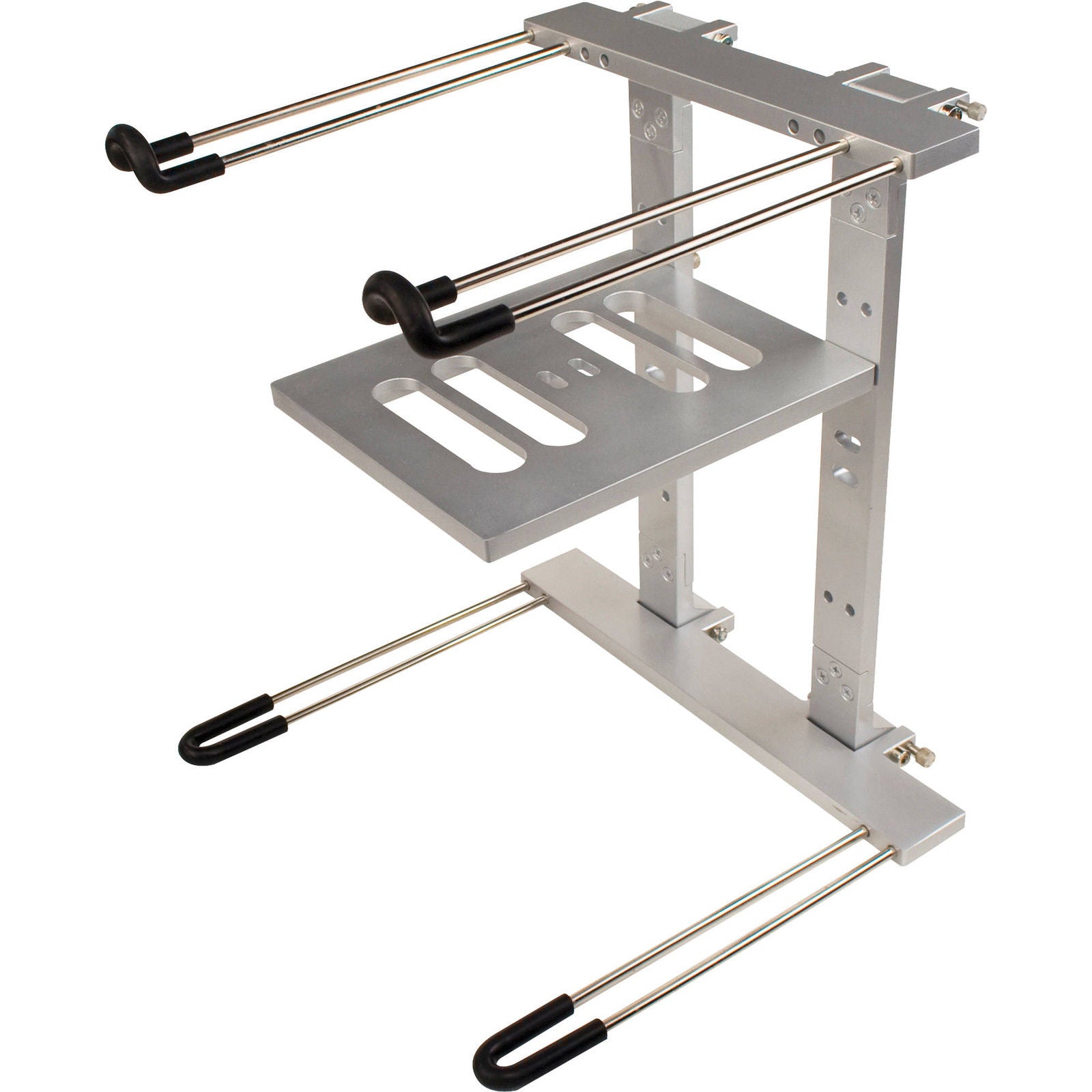 Ultimate Support JS-LPT400 Aluminum Double-Tier Multi-Purpose Laptop/DJ Stand