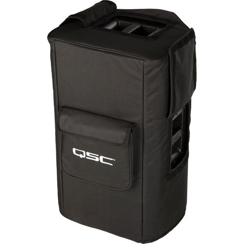 QSC Soft, padded cover made with heavy-duty Nylon/Cordura® material for KW122.