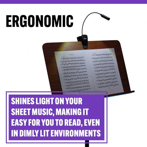 On Stage LED2214 USB-Rechargeable Sheet Music Light