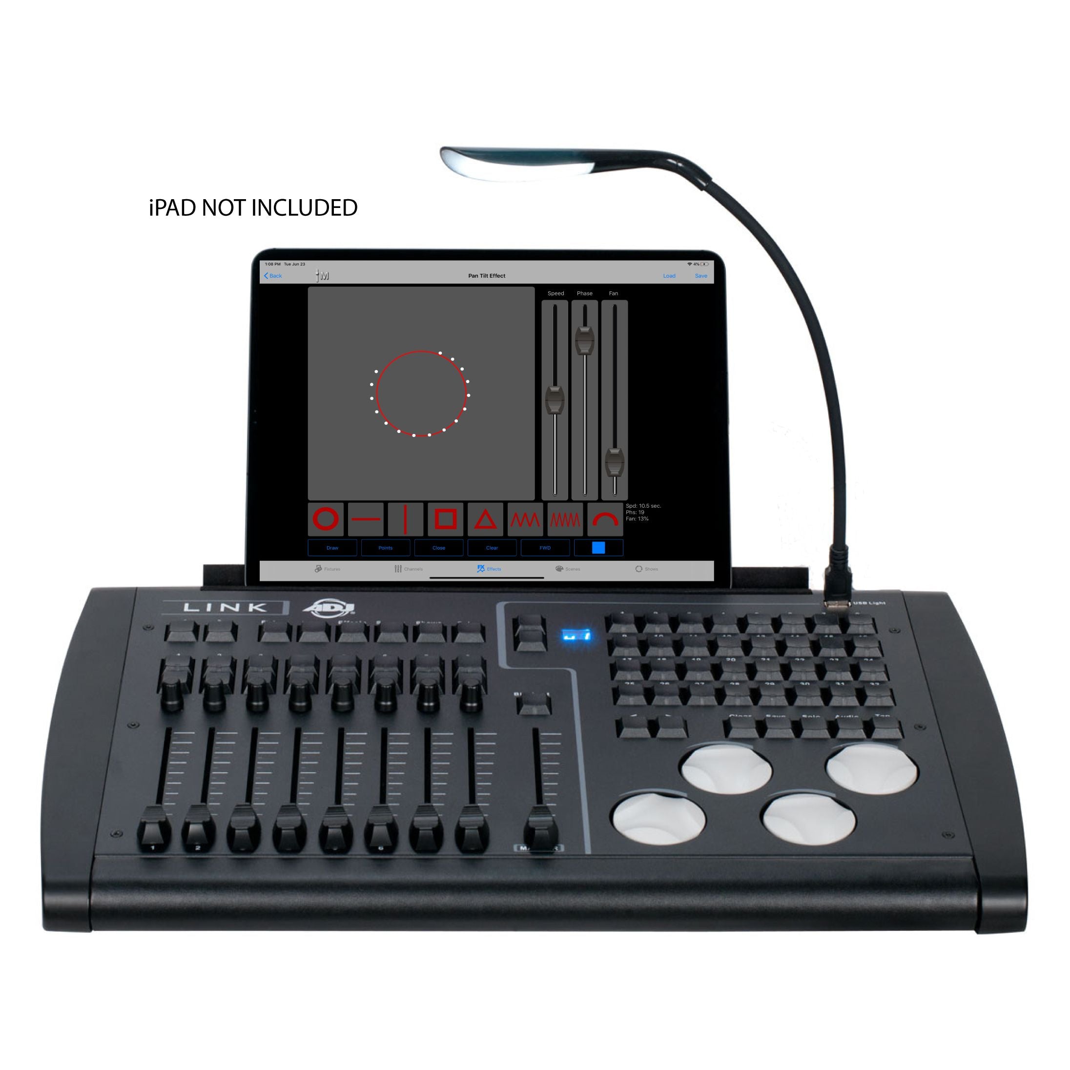 American DJ LINK 4-Universe DMX Hardware Controller