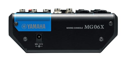 Yamaha MG06X 6-input Stereo Mixer w/ SPX Effects