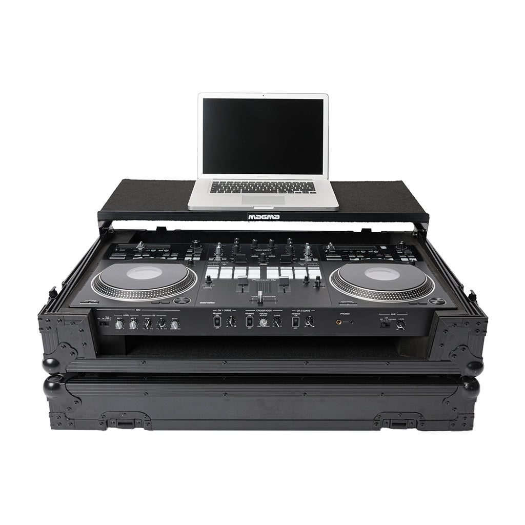 Magma MGA41021 DJ Controller Workstation DDJ-REV7 w/ Wheels Black