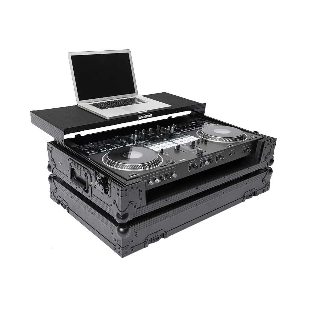 Magma MGA41021 DJ Controller Workstation DDJ-REV7 w/ Wheels Black