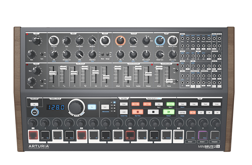 Arturia MiniBrute 2S Semi-modular Beatstep Style Analog Sequencing Synthesizer