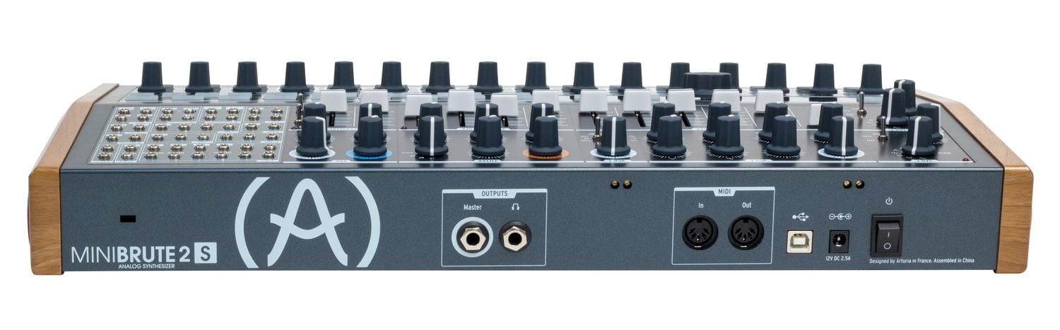 Arturia MiniBrute 2S Semi-modular Beatstep Style Analog Sequencing Synthesizer