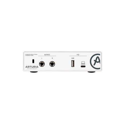Arturia MiniFuse 1 White 1x Combo Input USB-C Audio Interface