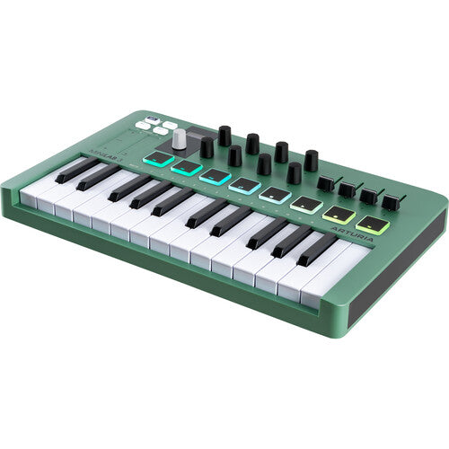 Arturia MiniLab 3 Mint Plug-And-Play MIDI Controller