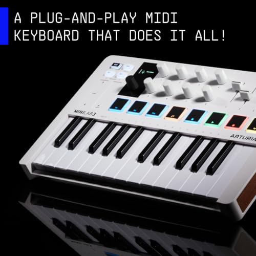 Arturia MiniLab 3 Plug-And-Play MIDI Controller