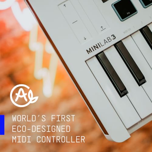 Arturia MiniLab 3 Plug-And-Play MIDI Controller