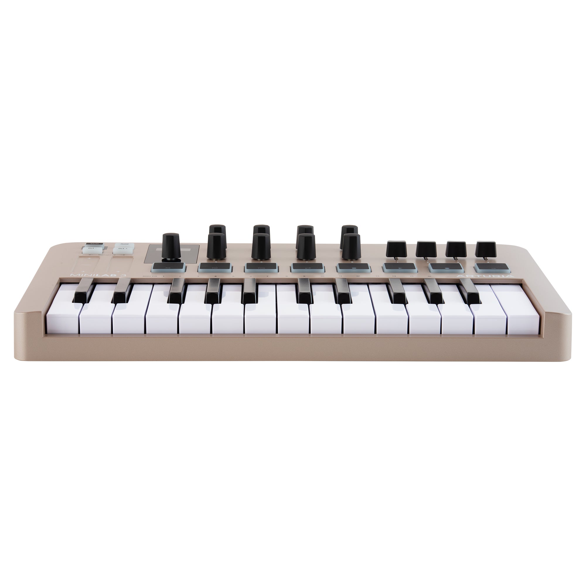 Arturia MiniLab 3 Plug-And-Play MIDI Controller Champagne