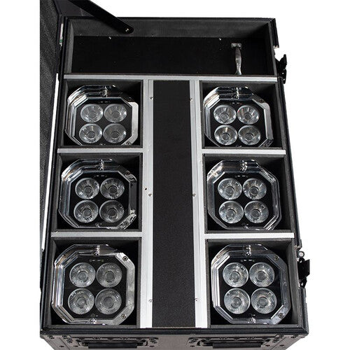 American DJ Mirage Q6 PAK with Charging Case (6-Pack)