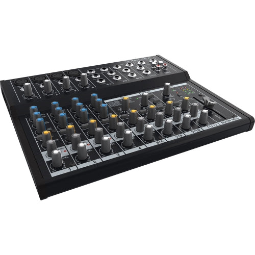 Mackie Mix12FX Rugged Portable 12-Channel Compact Mixer w/ FX