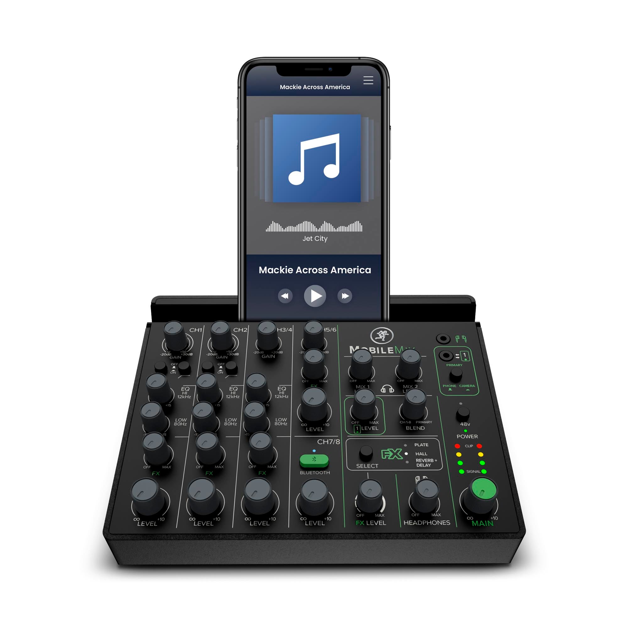 Mackie MobileMix 8-Channel Live Sound and Streaming Mixer
