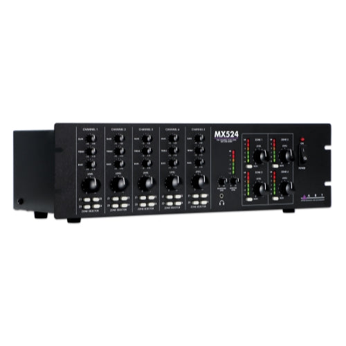 ART MX524 Five Channel Four Zone Mic/Line Mixer