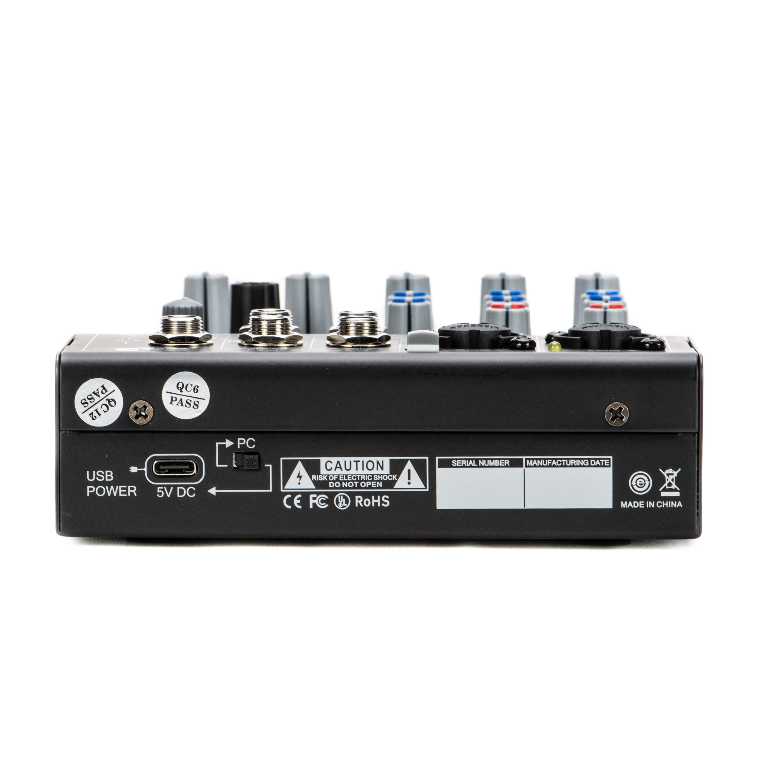 CAD MXU4-FX 4 channel mixer with USB interface and digital effects