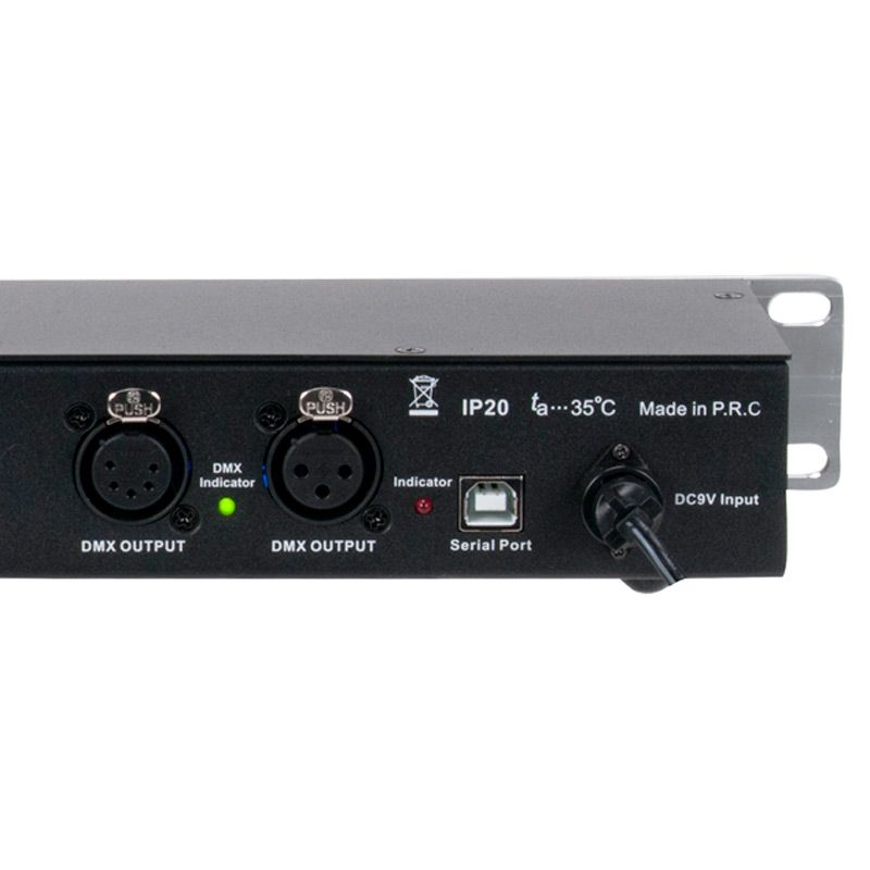 ADJ MYDMX-RM 19 Rack DMX512 controller With Wired Digital communication Network