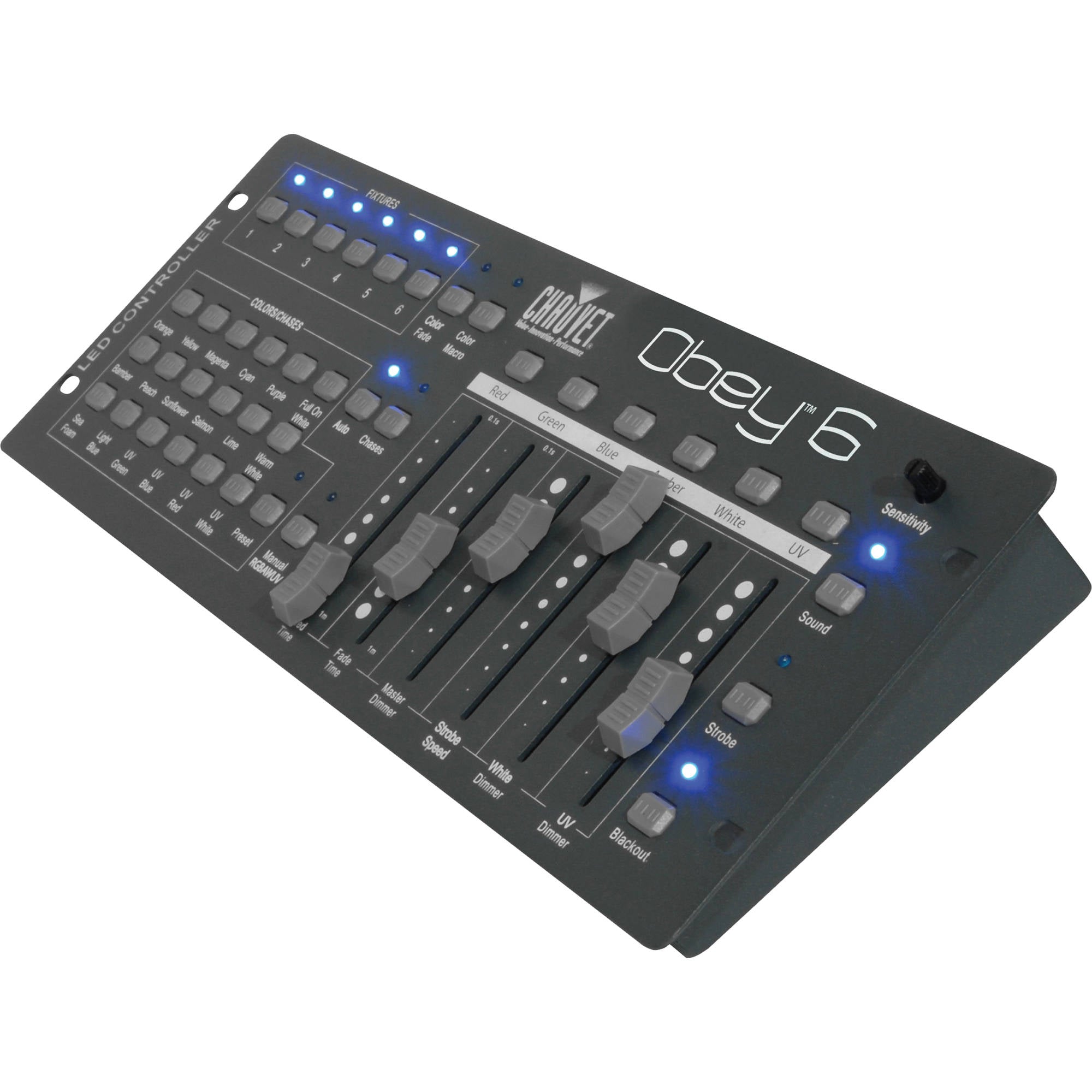 Chauvet DJ Obey 6 Universal DMX-512 RGBAW+UV Compact Lighting Controller