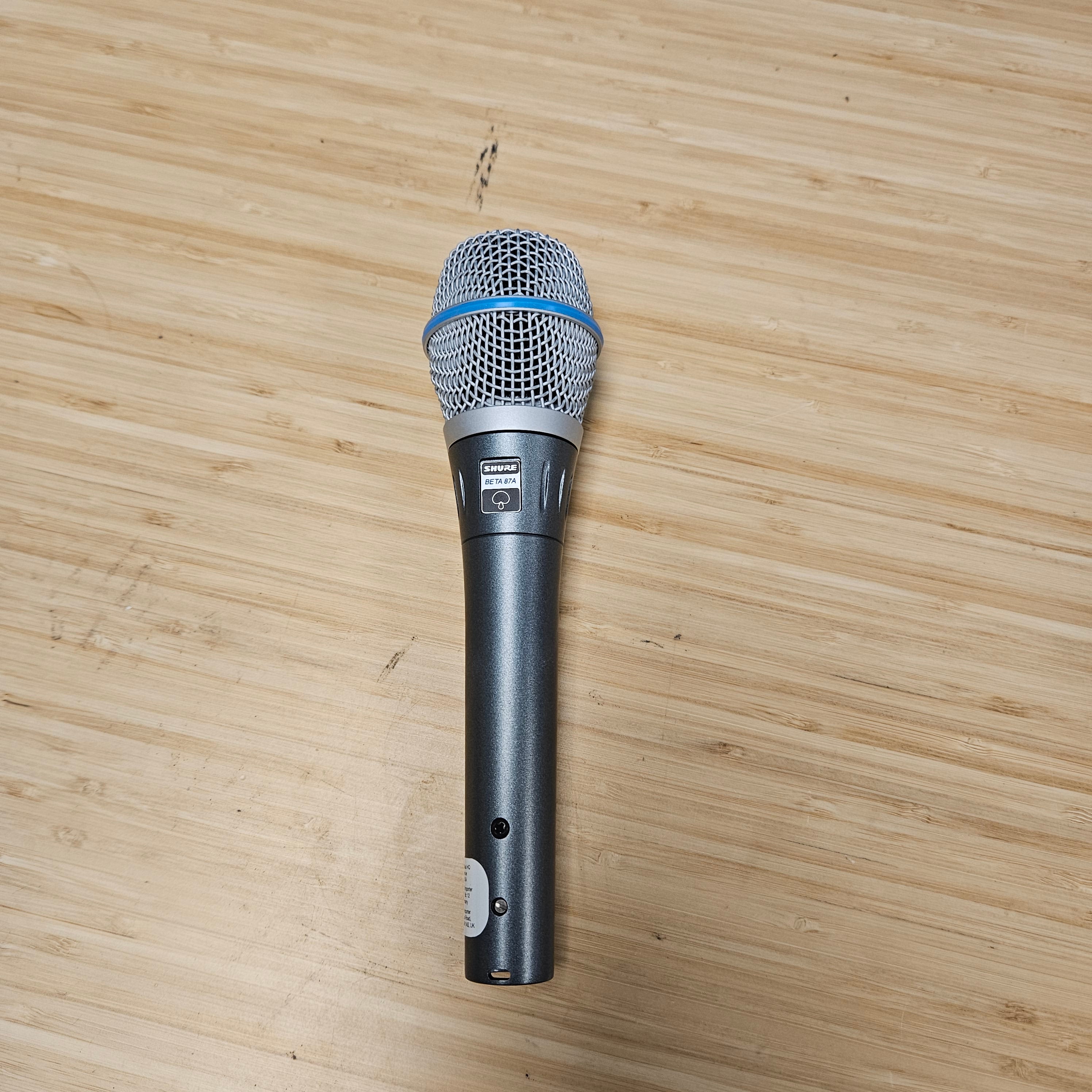 Shure BETA87A Super-Cardioid Vocal Microphone Open Box