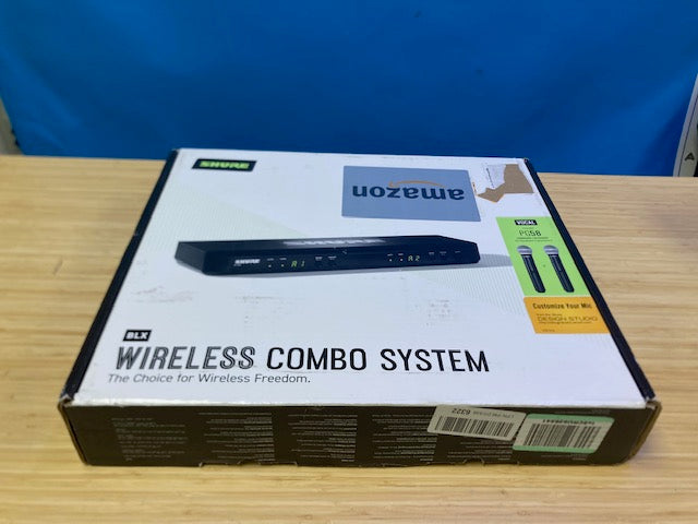 Shure BLX288/PG58-H10 Dual-Channel Wireless Handheld Microphone System with PG58 Capsules - Used