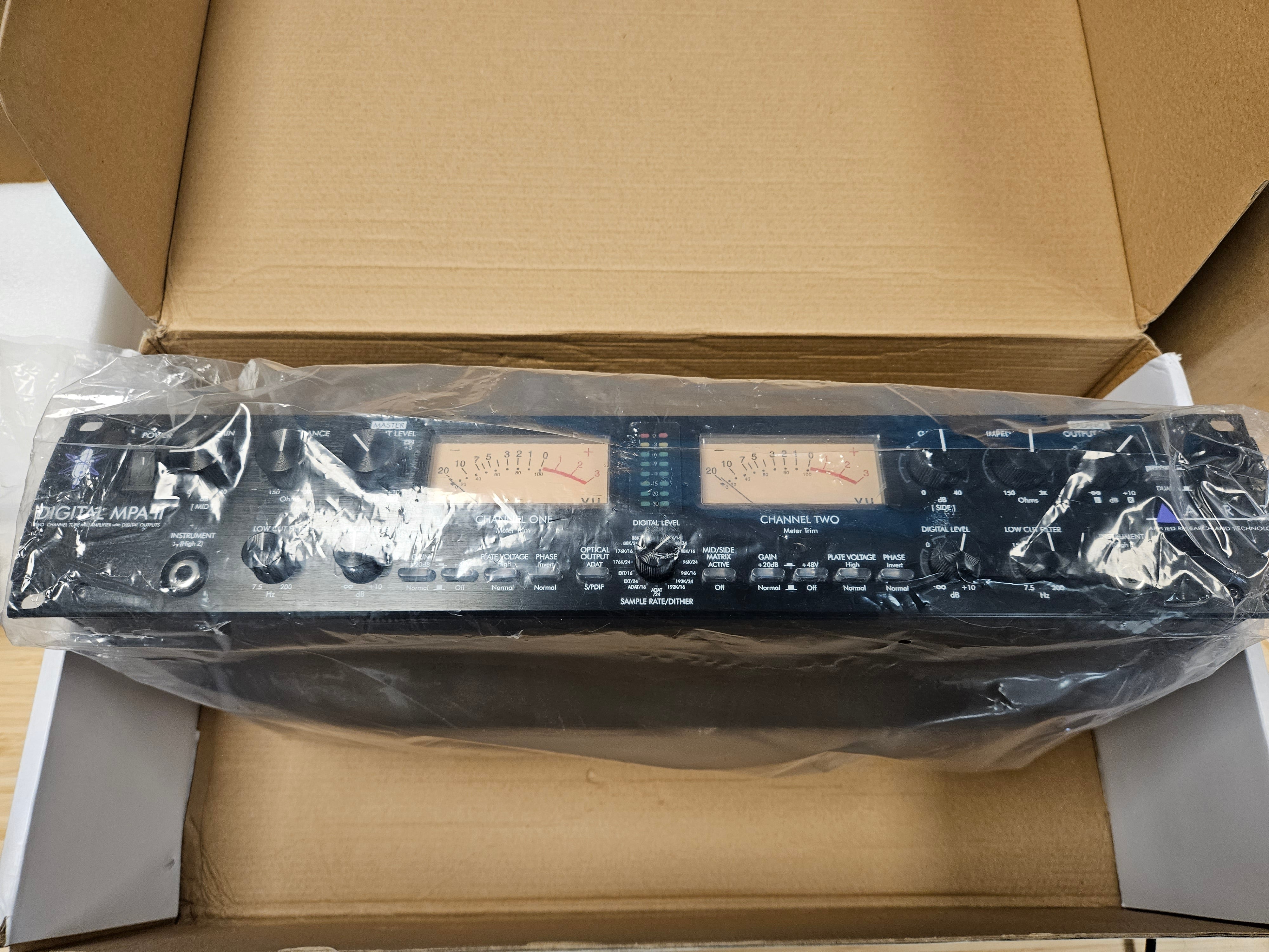 ART Digital MPA-II 2-Channel Tube Microphone Preamp with A/D Conversion - Open Box