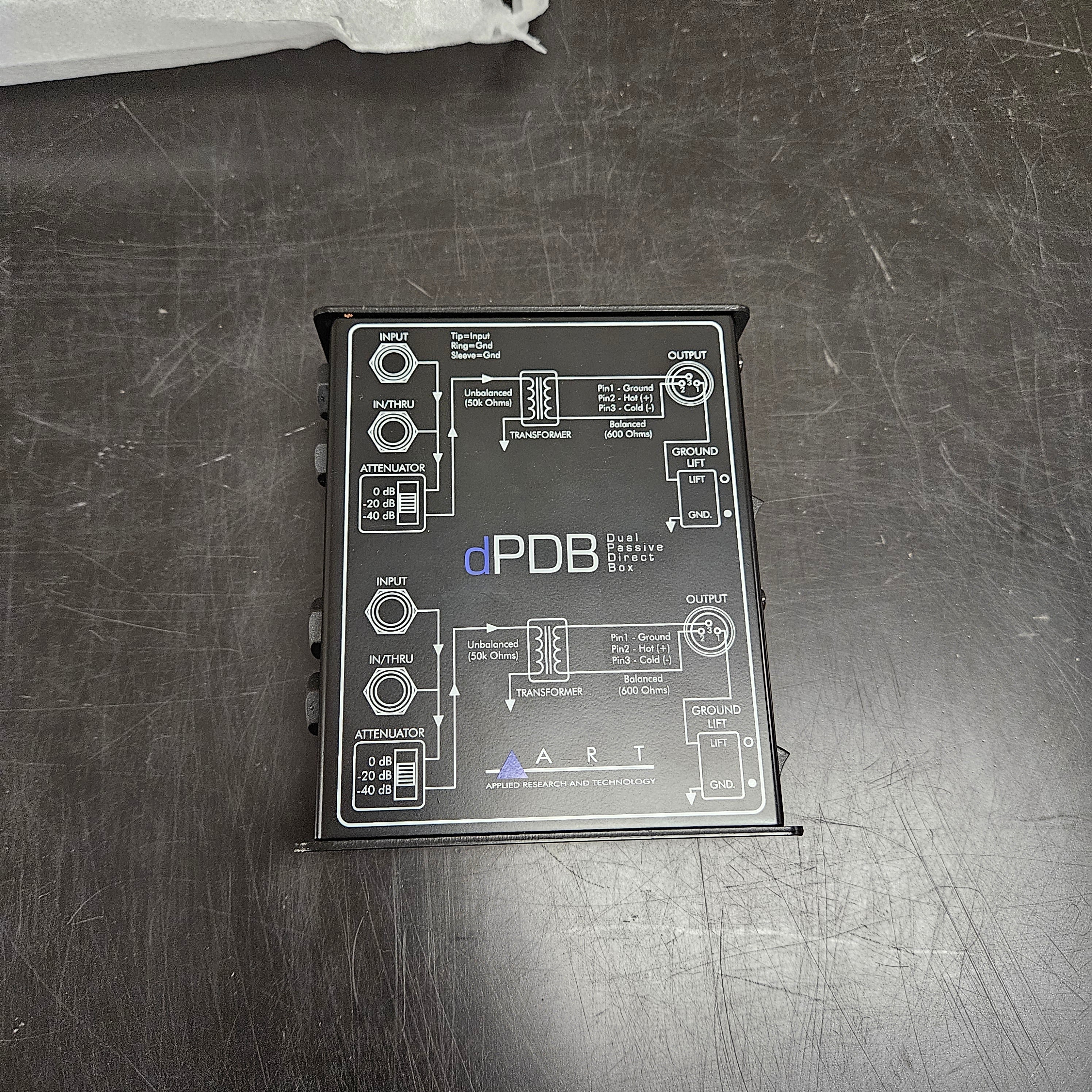 ART dPDB Dual Channel Passive Direct Injection Box