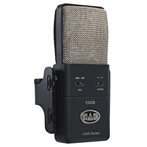 CAD Equitek E100S Nickel Plated Supercardioid Condenser Microphone Open Box