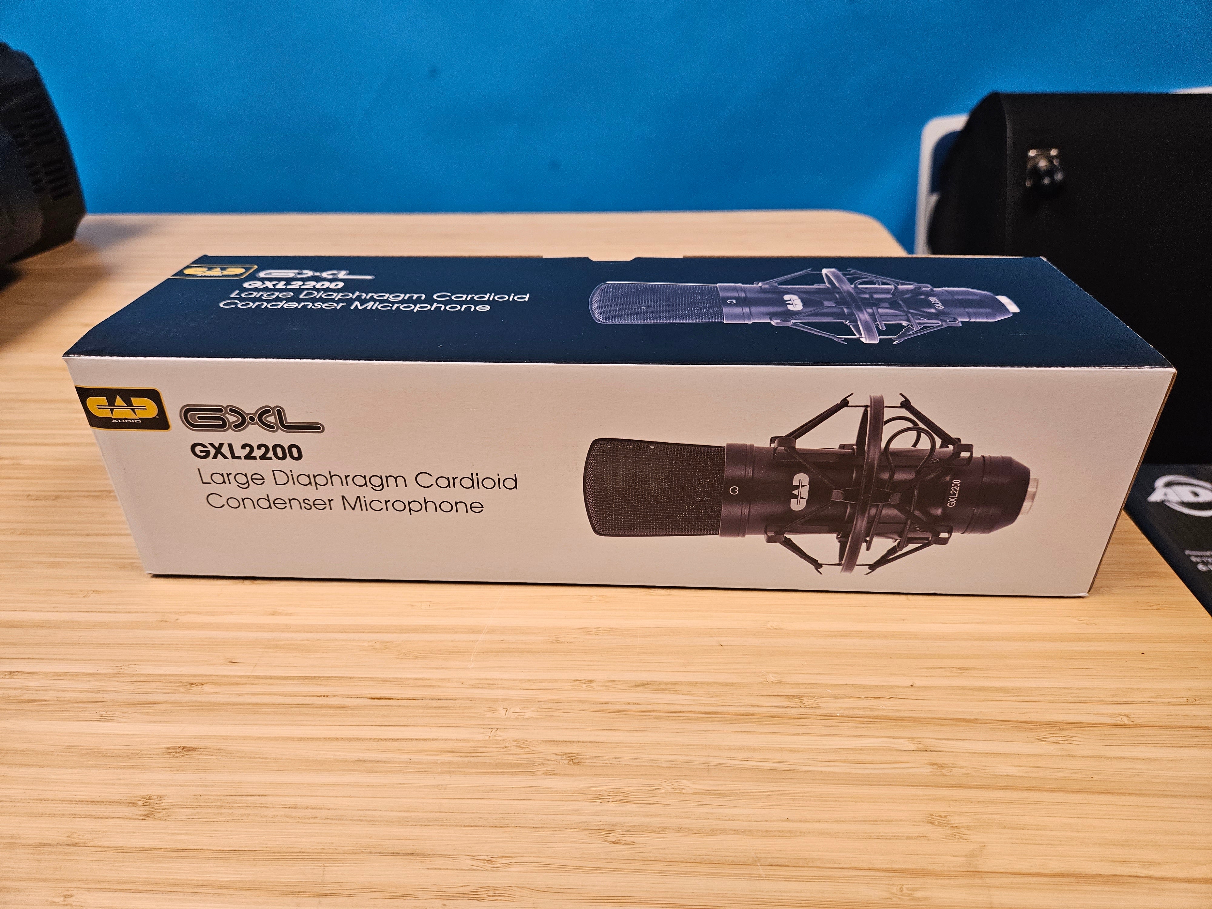 CAD GXL2200 Cardioid Polar Pattern Condenser Microphone Open Box