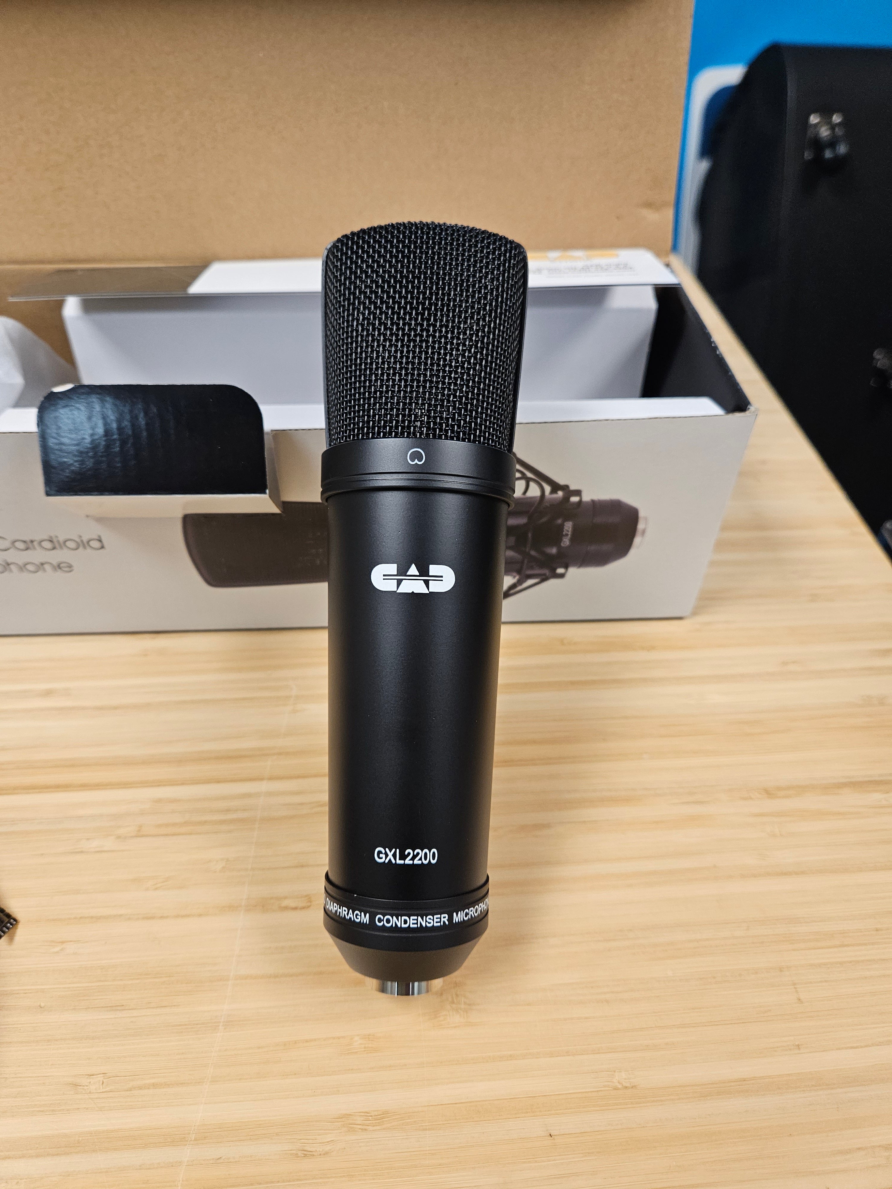 CAD GXL2200 Cardioid Polar Pattern Condenser Microphone Open Box