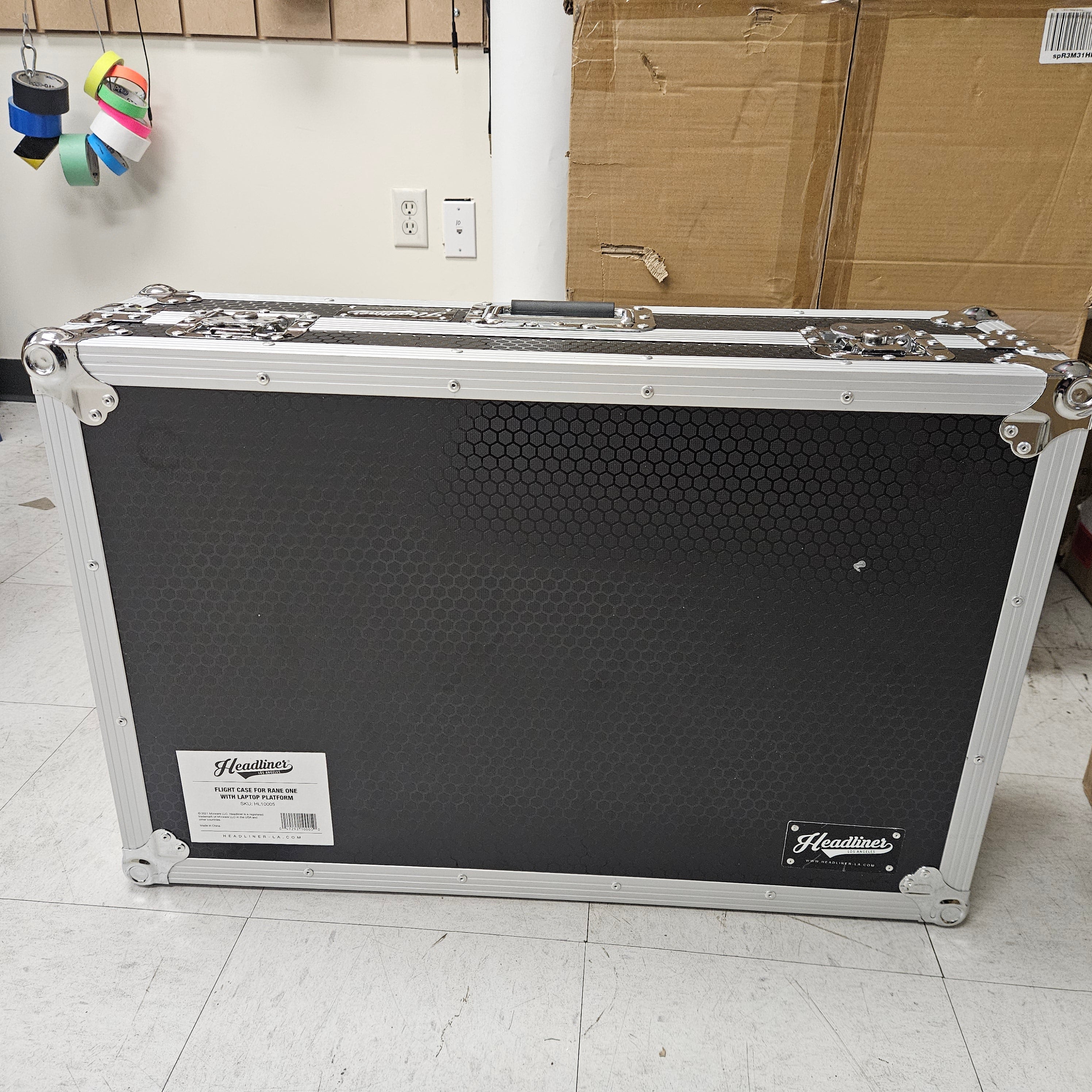 Headliner HL10005 Flight Case for Rane One w/ Laptop Platform & Wheels - Used