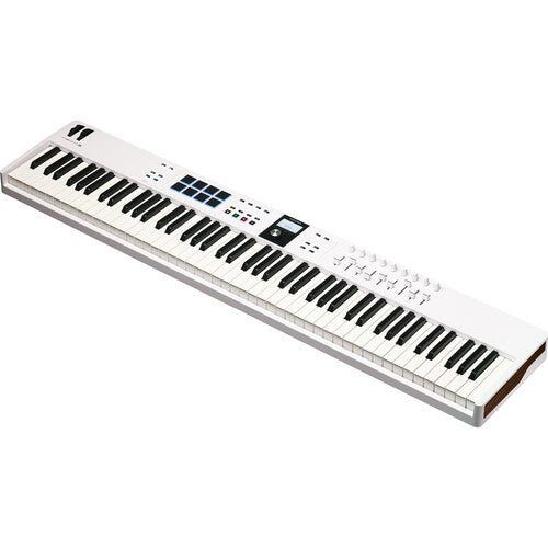 Arturia KeyLab Essential Mk3 88-Key Universal MIDI Controller and Software (White)