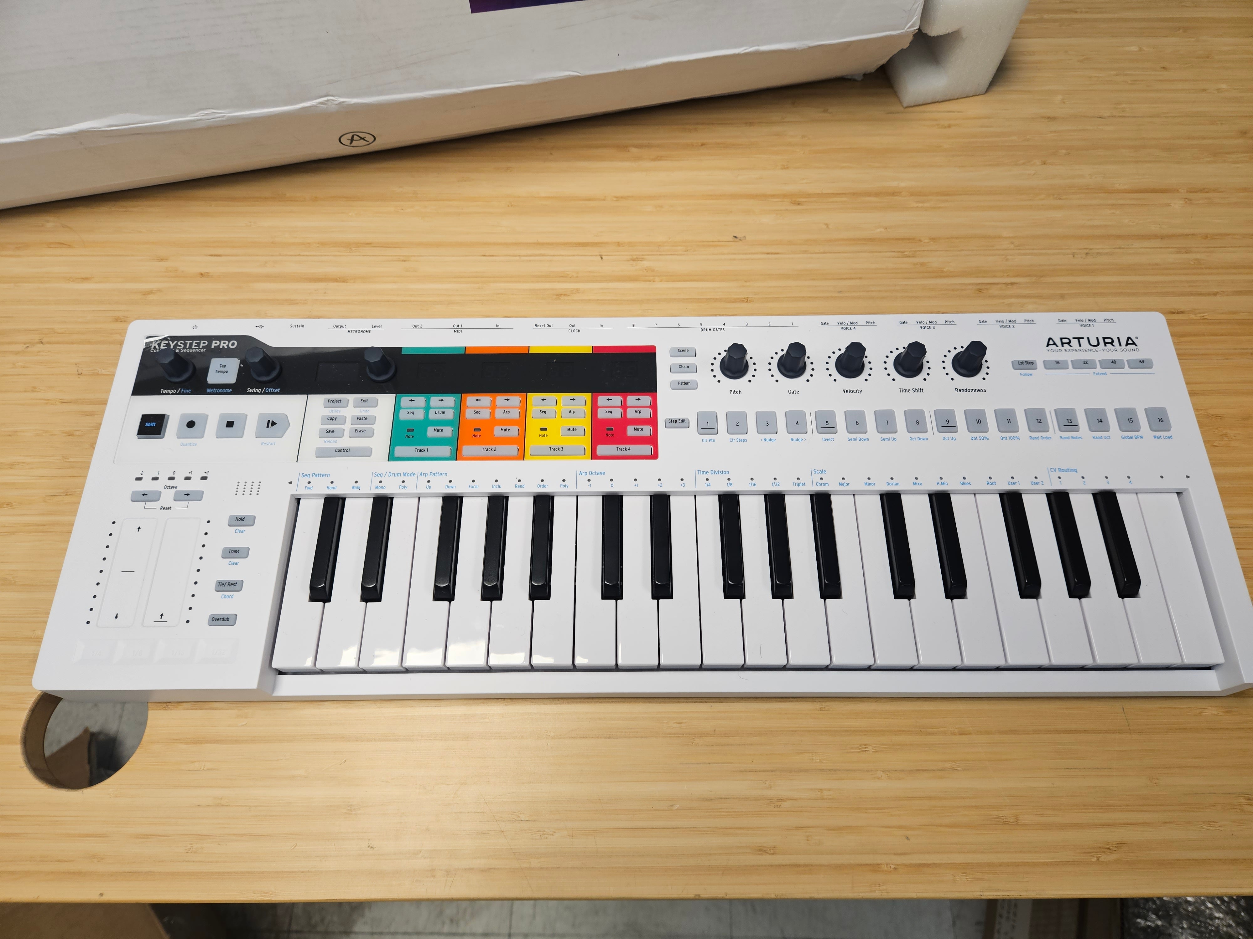 Arturia KeyStep Pro Keyboard with Advanced Sequencer and Arpeggiator - Used