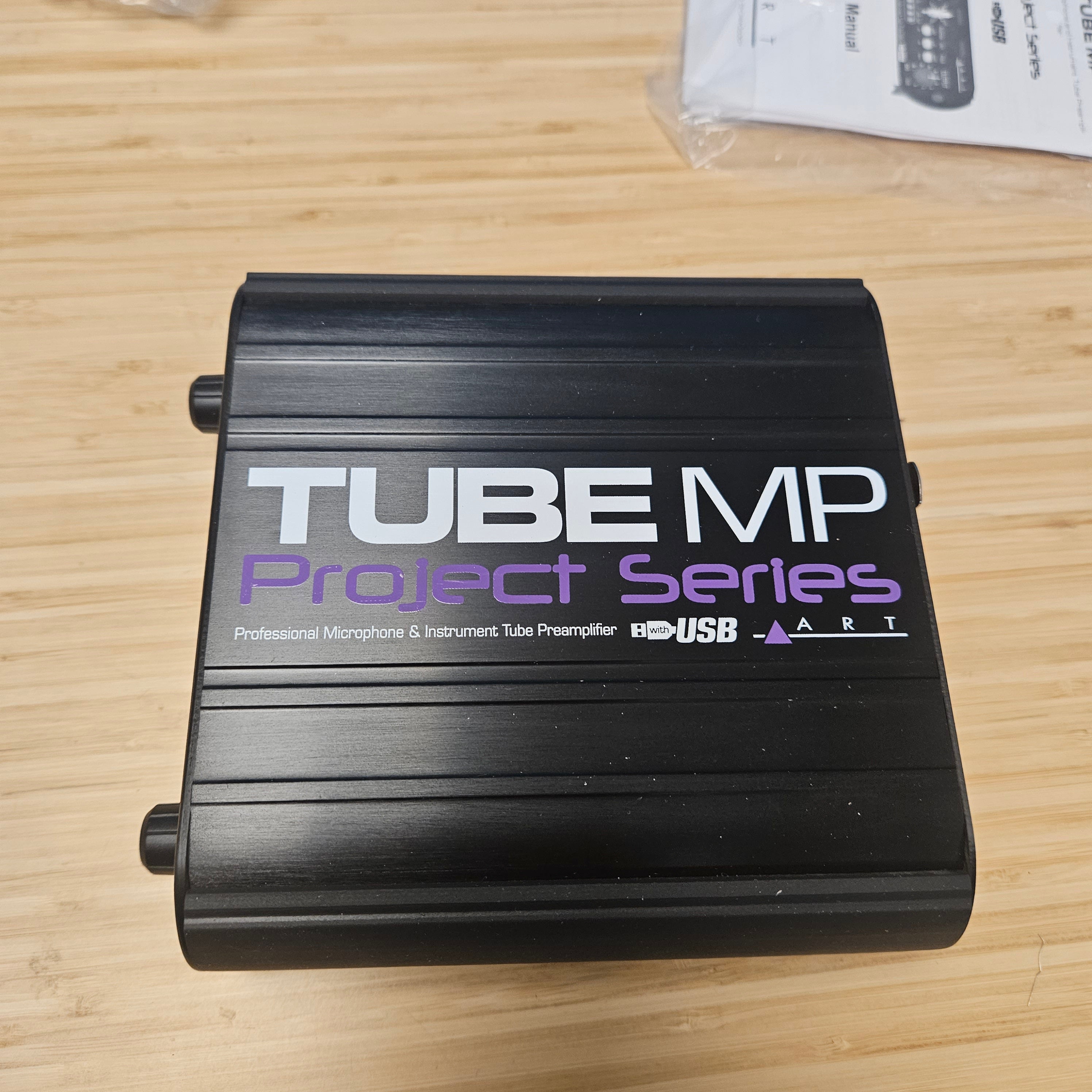 ART Tube MP USB Project Series Professional USB High Output Tube Mic Preamp
