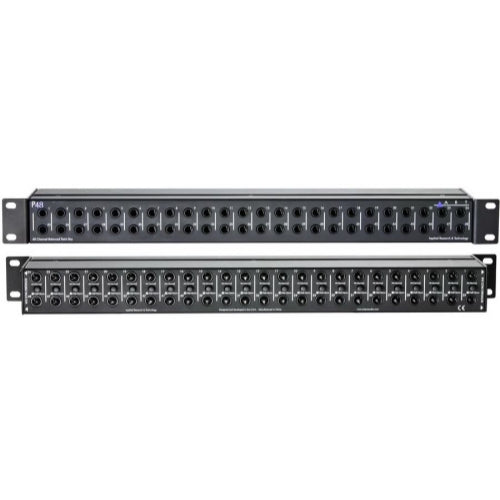 ART P48 48 Point Balanced Patch Bay with Normal or Half Normal Operation