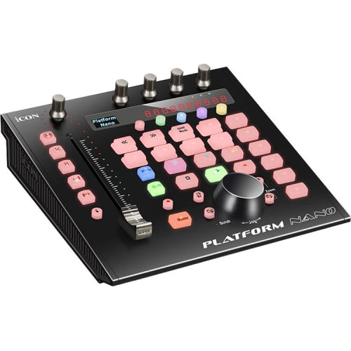 Icon Pro Audio PLATFORMNANO MIDI Control Surface for Producers/Engineers