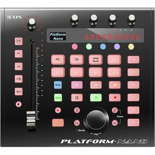 Icon Pro Audio PLATFORMNANO MIDI Control Surface for Producers/Engineers