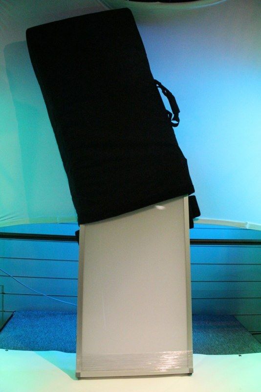 White Canoli DJ Facade 3 Plexiglass w/ Aluminum Frame Carry Case
